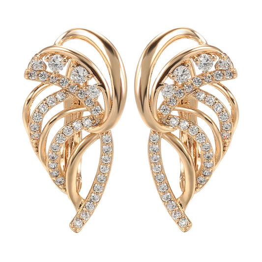 Celestial Women's Earrings with Zirconia
