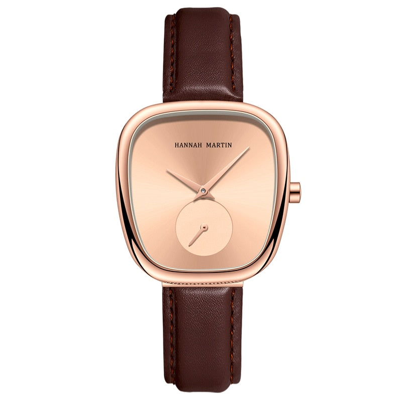 Premium Women's Leather Strap Watch