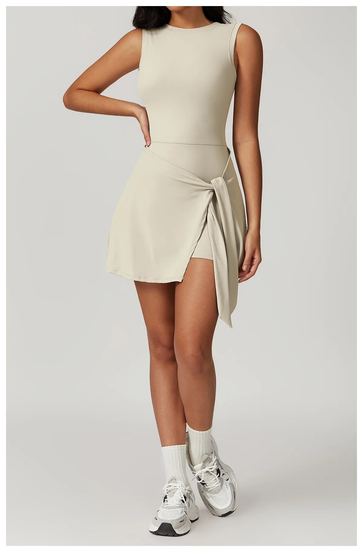 Beach Fit Women's Romper with Skirt