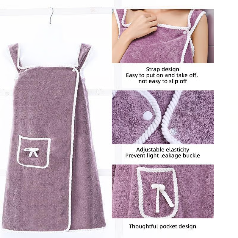 LushLoop™️ - Wearable Shower Towel