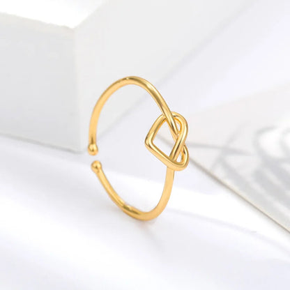 Luxurious Infinity Heart Women's Ring