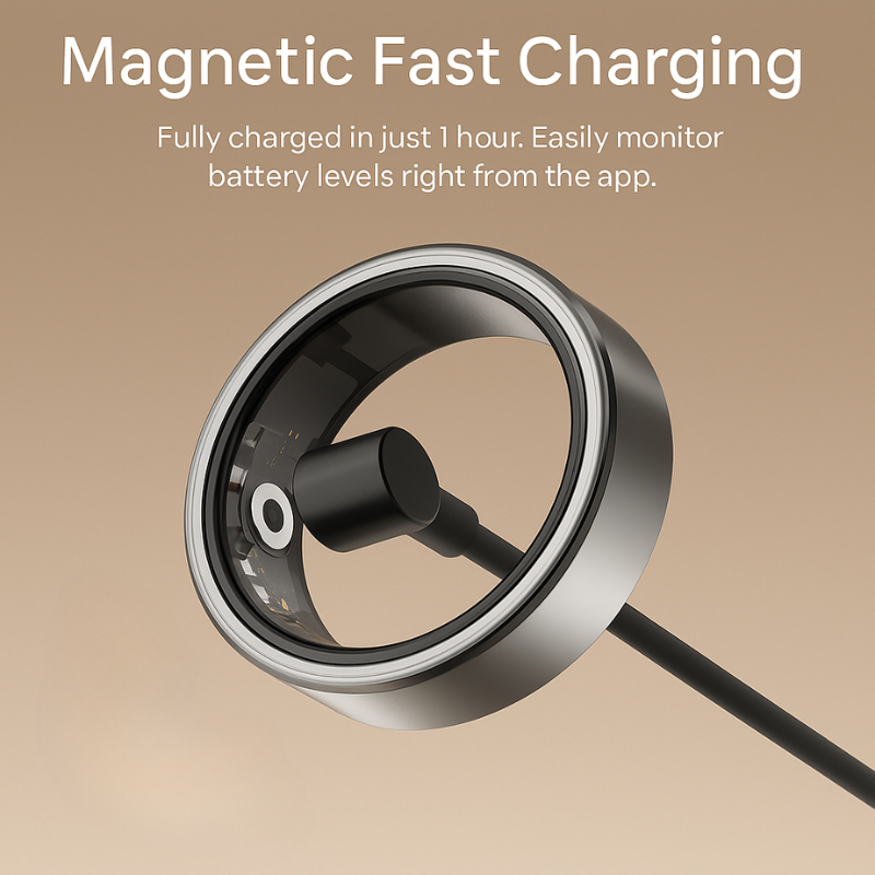 LunaBand Smart Ring – Track Your Health in Style