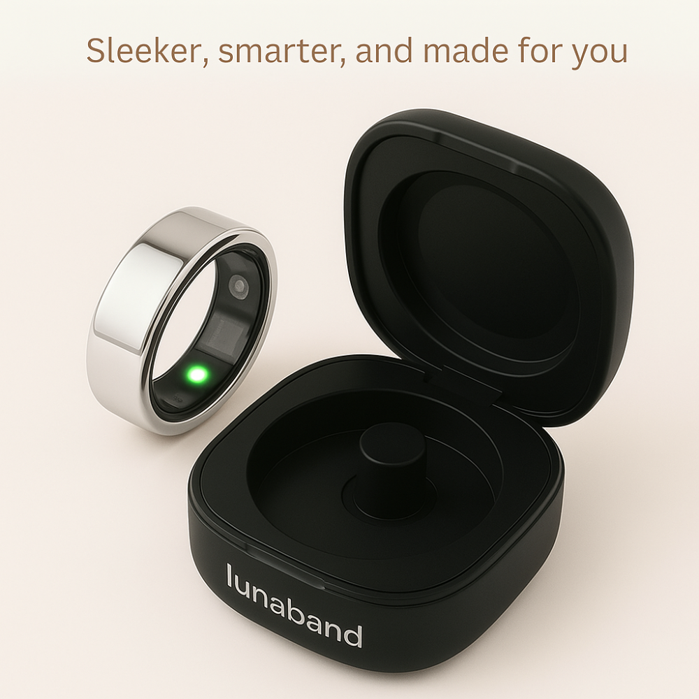 LunaBand Smart Ring – Track Your Health in Style