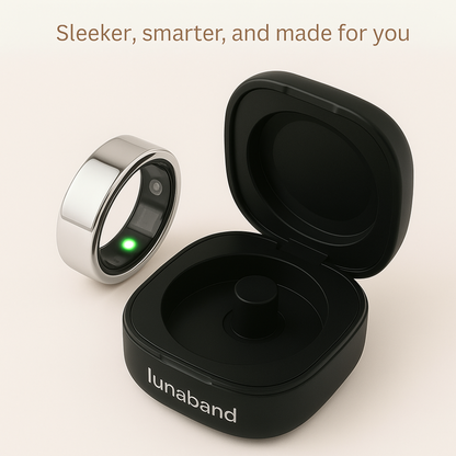 LunaBand Smart Ring – Track Your Health in Style