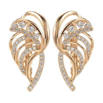 Celestial Women's Earrings with Zirconia