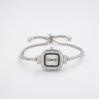 Luxe Women's Crystal-Encrusted Watch