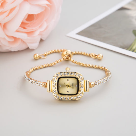 Luxe Women's Crystal-Encrusted Watch