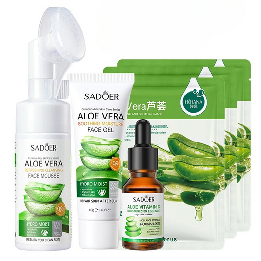 Aloe Vera Skincare Kit – Facial Rejuvenation