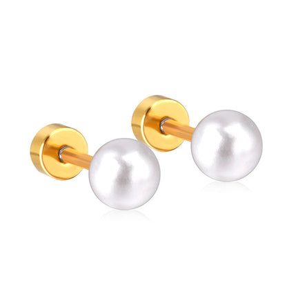 Women's Elegance Pearl Gold Earrings
