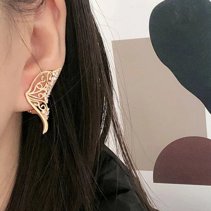 Elegant Butterfly Zirconia Earrings for Women