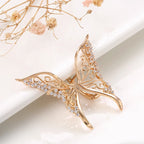 Elegant Butterfly Zirconia Earrings for Women