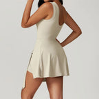 Beach Fit Women's Romper with Skirt