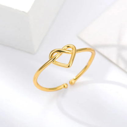 Luxurious Infinity Heart Women's Ring