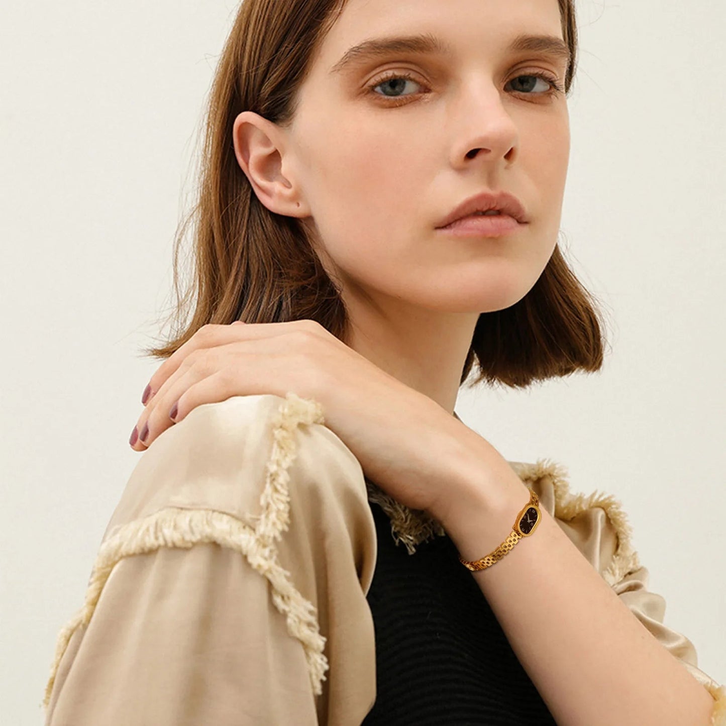 Golden Luxury Women's Watch