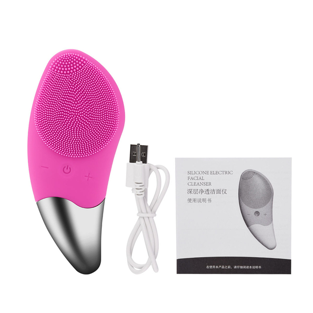 Electric Silicone Facial Cleanser