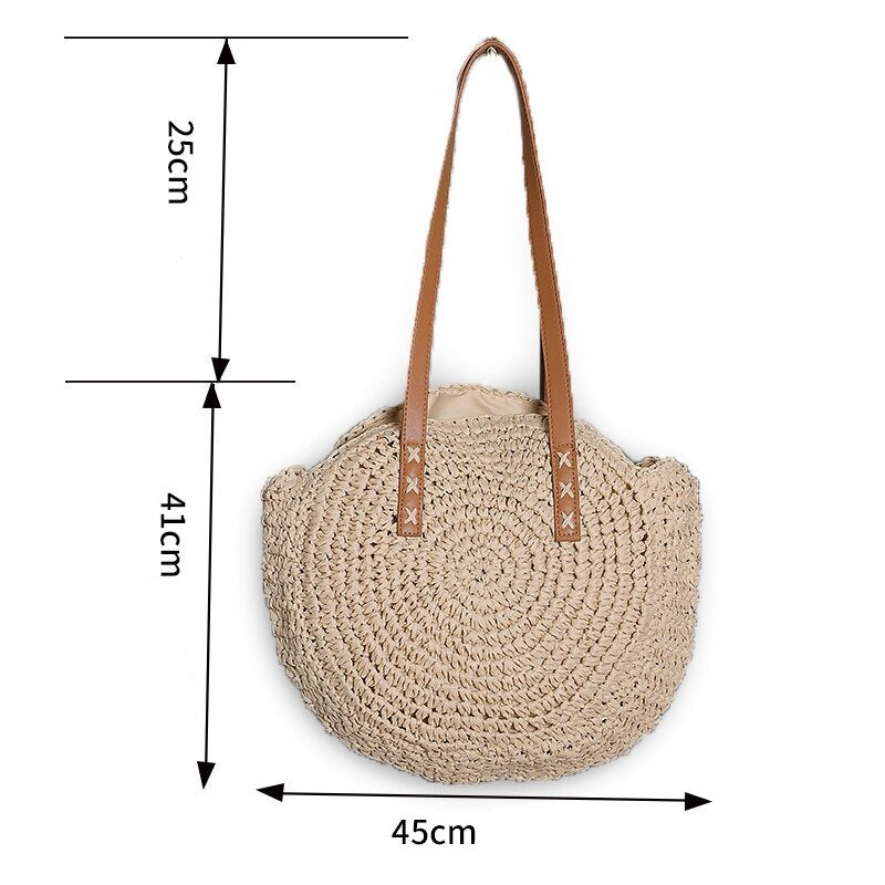 Women's Crochet Beach Bag