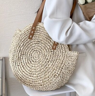 Women's Crochet Beach Bag