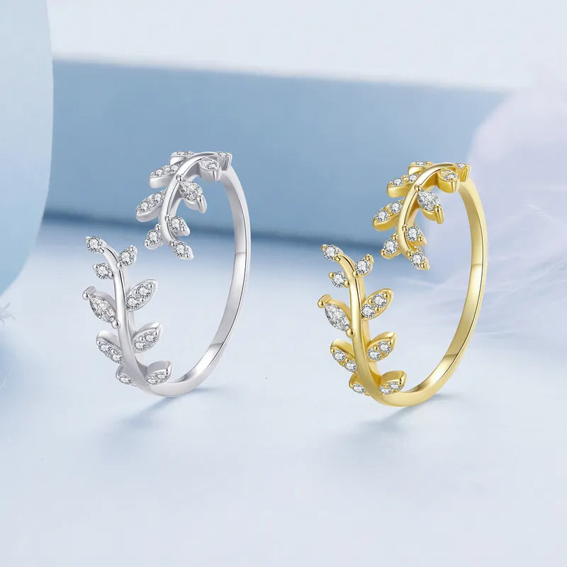 Luxurious Greek Women's Ring with Zirconia