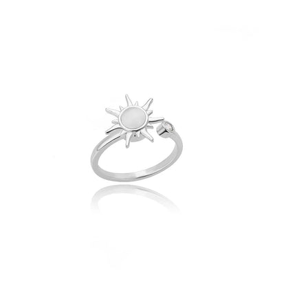Luxurious Radiant Sun Women's Ring