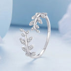 Luxurious Greek Women's Ring with Zirconia