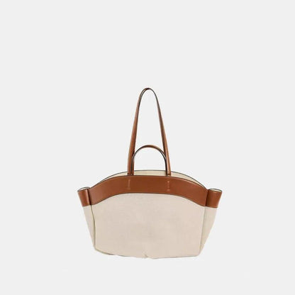 Women's Bag with Bamboo Handle