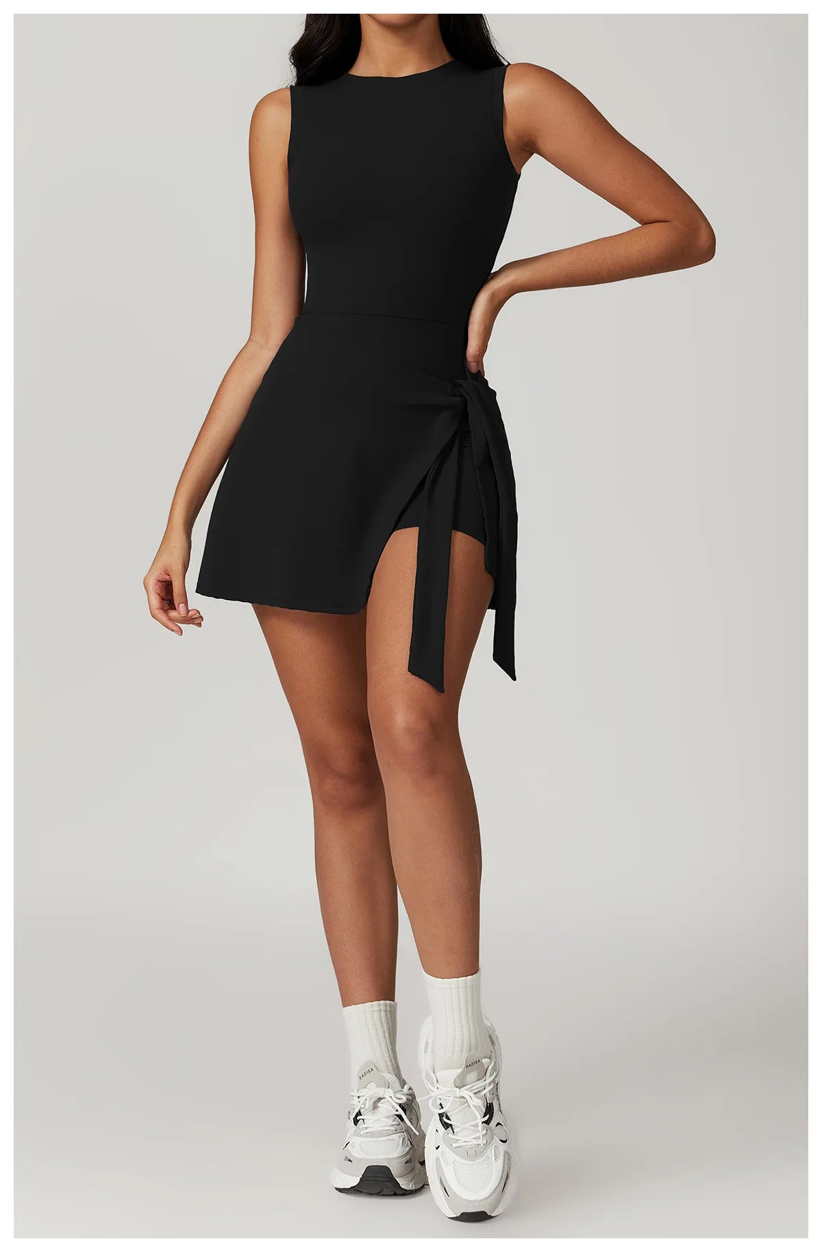 Beach Fit Women's Romper with Skirt
