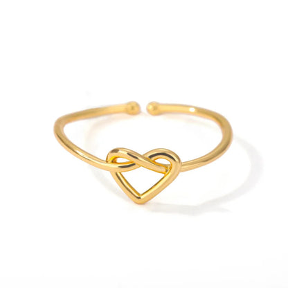 Luxurious Infinity Heart Women's Ring