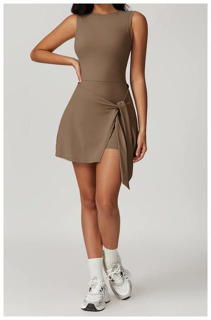 Beach Fit Women's Romper with Skirt