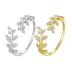 Luxurious Greek Women's Ring with Zirconia