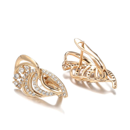 Celestial Women's Earrings with Zirconia