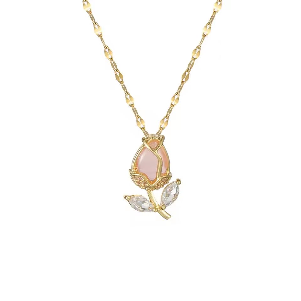 Enchanted Rose Women's Necklace