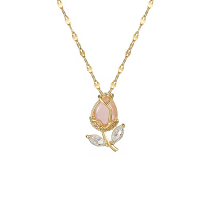 Enchanted Rose Women's Necklace
